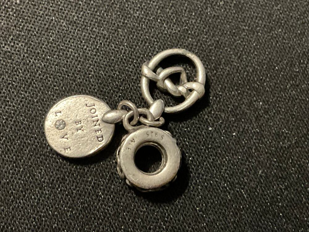 Vintage 925 Sterling ALE Joined by Love Charm